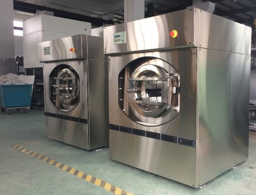 Computer Control Commercial Laundry Equipment , High Performance Industrial Laundry Machine