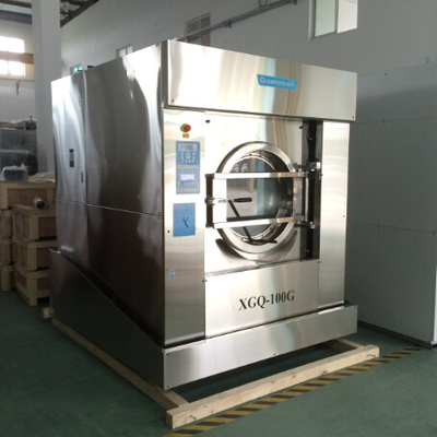 Automatic Rotary Commercial Washing Machines Large Capacity 100kg For Hospital