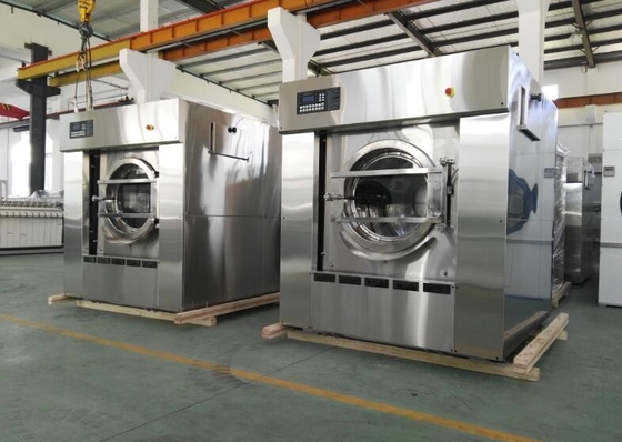 Automatic Rotary Hotel Washing Machine Single Door Water Efficient Long Lifetime