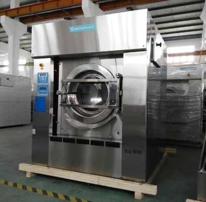 Computer Control Hotel Washing Machine Extractor 30kg Full Automatic Stainless Steel 304