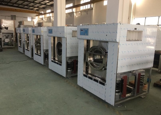 Front Loading Hotel Washer And Dryer , 15kg To 150kg Water Saving Hotel Laundry Machines