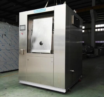 High Spin Commercial Laundromat Machines , Two Doors Heavy Duty Washing Machine