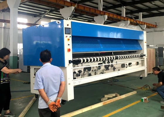 Electric Heating Bed Sheet Folder For Hotel Tower , Computer Control Industrial Folding Machine