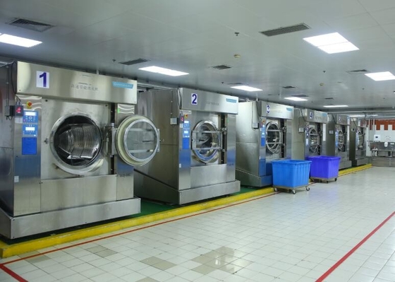 150kg Extractor Commercial Washer Dryer , High Performance Industrial Laundry Machine