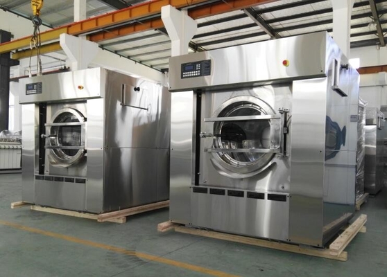 Automatic Rotary Laundry Washing Machine , High Spin Commercial Grade Washer And Dryer