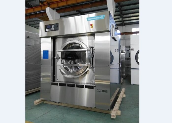 Free Standing 20kg 30kg 50kg  Laundry Equipment Front Single Door For Hotel Laundry