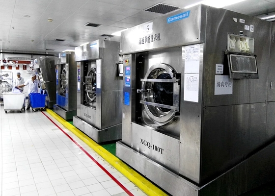 Commercial Grade Washer And Dryer For Hospital Sheets Uniform , Industrial Washer Machine