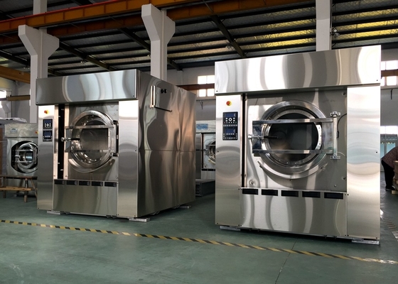 Commercial Washer Dryer Combo Long Service Life ,  15kg - 100kg Industrial Washing Machine