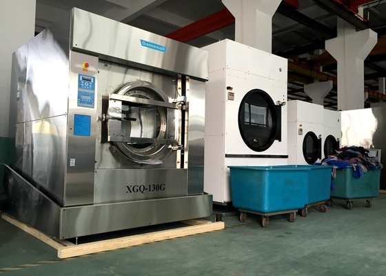 15kg Fully Automic Industrial Washer Extractor Low Energy Consumption Water Saving
