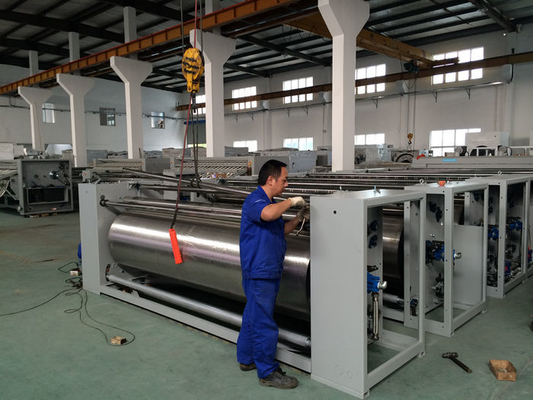 Stainelss Steel Linen Press Machine Clyinder Roller 3000mm For Hospital Laundry