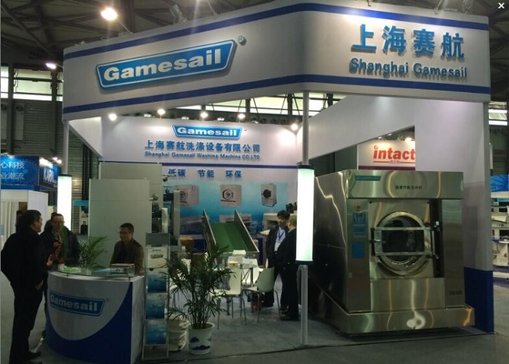 Full Automatic Industrial Washing Machine , Mounted Commercial Washer And Dryer