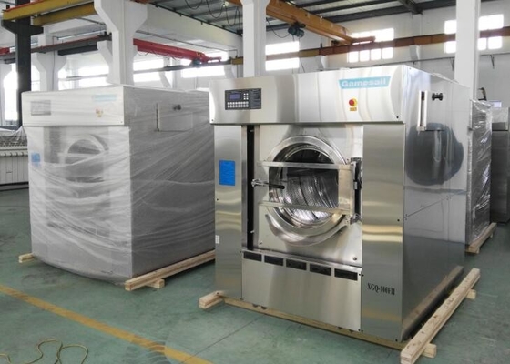 Big Capacity Industry Laundry Equipment Stainless Steel 304 For Laundry Shop