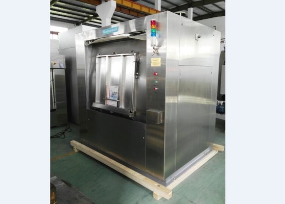 120kg Stainless Steel Commercial Washing Machines , Water Saving Professional Laundry Equipment