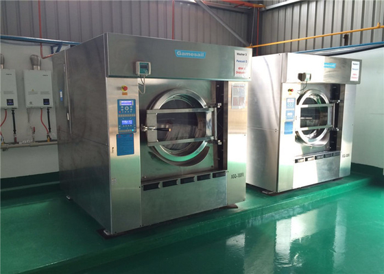Front Loading 100kg 130kg Laundry Washing Machine Industrial Washer Extractors